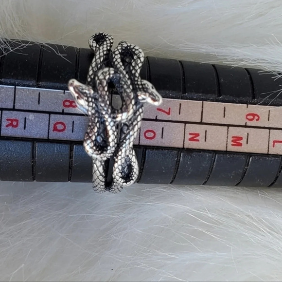 Sterling Silver Snake Ring‎ NEW - Picture 5 of 9